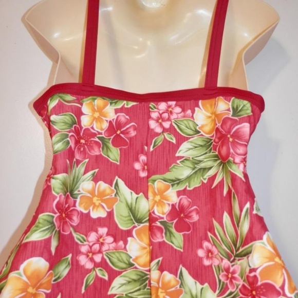 Christina 12/34 Tankini Swim TOP  Red Underwire - Picture 5 of 6